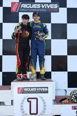 Johan VESQUE MONTAGNAN — 28/02 & 01/03/2026 : 1ère manche du Championnat du Sud 2026 à Aigues-Vives (photos Stéphane Agnus) 2026 — karting
