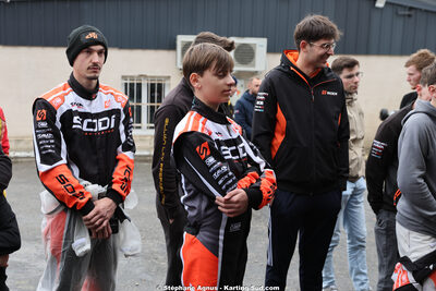 Bastien VEZINET — 28/02 & 01/03/2026 : 1ère manche du Championnat du Sud 2026 à Aigues-Vives (photos Stéphane Agnus) 2026 — karting