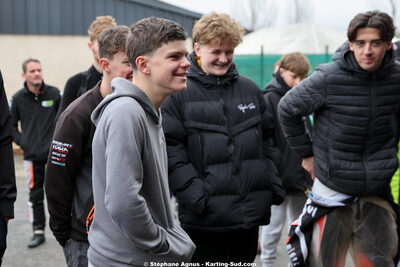 Johan BOURDIEU — 28/02 & 01/03/2026 : 1ère manche du Championnat du Sud 2026 à Aigues-Vives (photos Stéphane Agnus) 2026 — karting