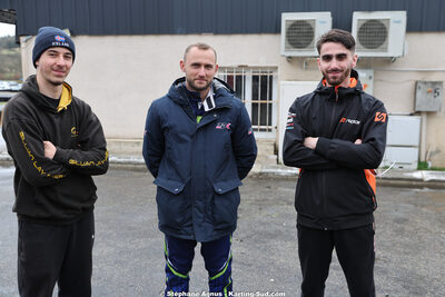 Steven SERVANT, Yann BOUVIER — 28/02 & 01/03/2026 : 1ère manche du Championnat du Sud 2026 à Aigues-Vives (photos Stéphane Agnus) 2026 — karting