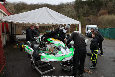 28/02 & 01/03/2026 : 1ère manche du Championnat du Sud 2026 à Aigues-Vives (photos Stéphane Agnus) 2026 — karting
