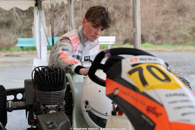 28/02 & 01/03/2026 : 1ère manche du Championnat du Sud 2026 à Aigues-Vives (photos Stéphane Agnus) 2026 — karting