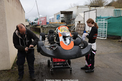 28/02 & 01/03/2026 : 1ère manche du Championnat du Sud 2026 à Aigues-Vives (photos Stéphane Agnus) 2026 — karting