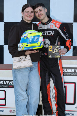 Axel BOYER — 28/02 & 01/03/2026 : 1ère manche du Championnat du Sud 2026 à Aigues-Vives (photos Stéphane Agnus) 2026 — karting
