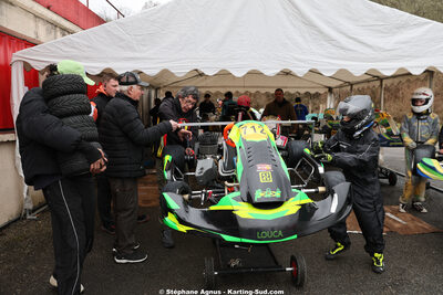 28/02 & 01/03/2026 : 1ère manche du Championnat du Sud 2026 à Aigues-Vives (photos Stéphane Agnus) 2026 — karting