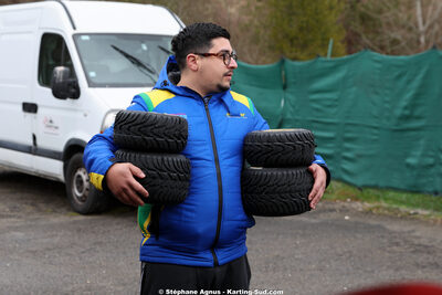 Alexis Włoszczyński — 28/02 & 01/03/2026 : 1ère manche du Championnat du Sud 2026 à Aigues-Vives (photos Stéphane Agnus) 2026 — karting