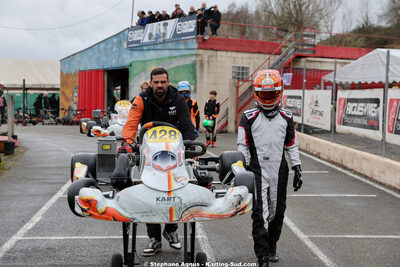 28/02 & 01/03/2026 : 1ère manche du Championnat du Sud 2026 à Aigues-Vives (photos Stéphane Agnus) 2026 — karting
