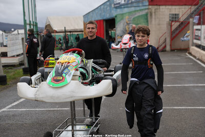 Liam BERDINEL — 28/02 & 01/03/2026 : 1ère manche du Championnat du Sud 2026 à Aigues-Vives (photos Stéphane Agnus) 2026 — karting
