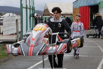 Arthur BENOIT — 28/02 & 01/03/2026 : 1ère manche du Championnat du Sud 2026 à Aigues-Vives (photos Stéphane Agnus) 2026 — karting