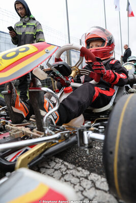 Noé LABRUE — 28/02 & 01/03/2026 : 1ère manche du Championnat du Sud 2026 à Aigues-Vives (photos Stéphane Agnus) 2026 — karting