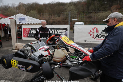 28/02 & 01/03/2026 : 1ère manche du Championnat du Sud 2026 à Aigues-Vives (photos Stéphane Agnus) 2026 — karting