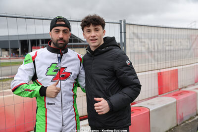 Alexandre MUNOZ — 28/02 & 01/03/2026 : 1ère manche du Championnat du Sud 2026 à Aigues-Vives (photos Stéphane Agnus) 2026 — karting