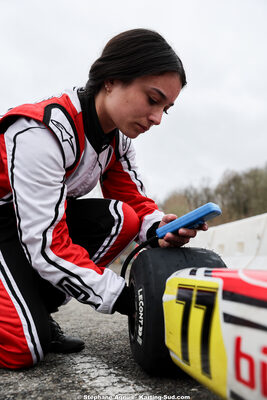 Marine APOUX — 28/02 & 01/03/2026 : 1ère manche du Championnat du Sud 2026 à Aigues-Vives (photos Stéphane Agnus) 2026 — karting