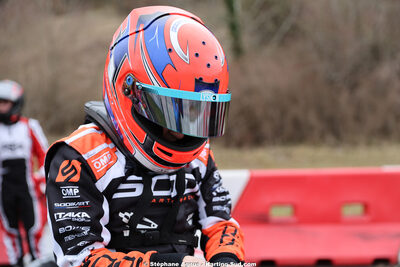 Laura BOURGUET — 28/02 & 01/03/2026 : 1ère manche du Championnat du Sud 2026 à Aigues-Vives (photos Stéphane Agnus) 2026 — karting