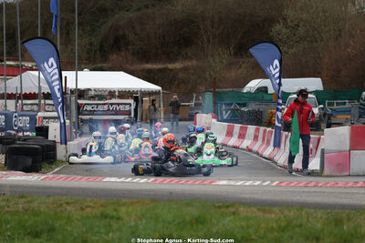 KA100 — 28/02 & 01/03/2026 : 1ère manche du Championnat du Sud 2026 à Aigues-Vives (photos Stéphane Agnus) 2026 — karting