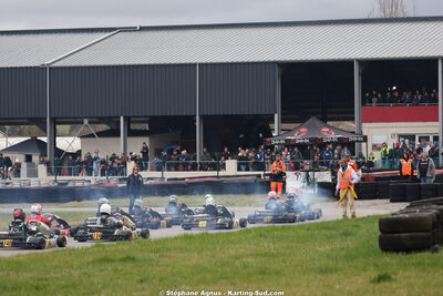 KA100 — 28/02 & 01/03/2026 : 1ère manche du Championnat du Sud 2026 à Aigues-Vives (photos Stéphane Agnus) 2026 — karting