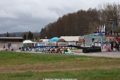 KA100 — 28/02 & 01/03/2026 : 1ère manche du Championnat du Sud 2026 à Aigues-Vives (photos Stéphane Agnus) 2026 — karting