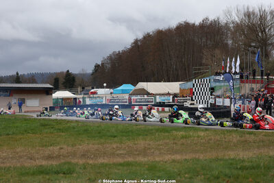KA100 — 28/02 & 01/03/2026 : 1ère manche du Championnat du Sud 2026 à Aigues-Vives (photos Stéphane Agnus) 2026 — karting
