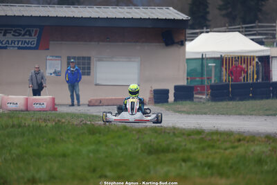 KA100 — 28/02 & 01/03/2026 : 1ère manche du Championnat du Sud 2026 à Aigues-Vives (photos Stéphane Agnus) 2026 — karting