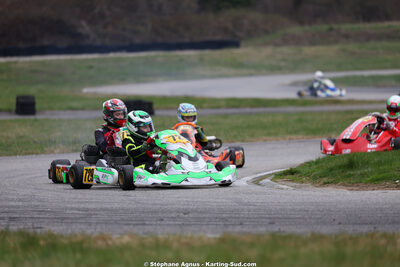 Ethan CHAIX — 28/02 & 01/03/2026 : 1ère manche du Championnat du Sud 2026 à Aigues-Vives (photos Stéphane Agnus) 2026 — karting
