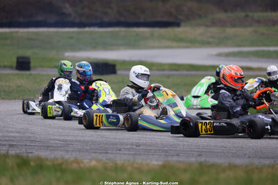 KA100 — 28/02 & 01/03/2026 : 1ère manche du Championnat du Sud 2026 à Aigues-Vives (photos Stéphane Agnus) 2026 — karting