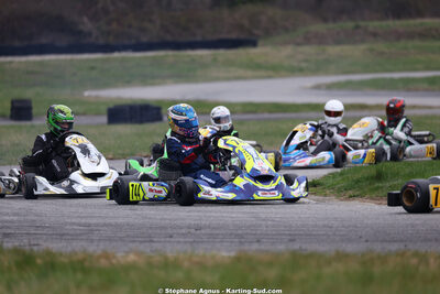 KA100 — 28/02 & 01/03/2026 : 1ère manche du Championnat du Sud 2026 à Aigues-Vives (photos Stéphane Agnus) 2026 — karting