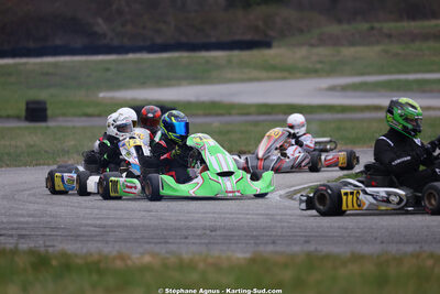 KA100 — 28/02 & 01/03/2026 : 1ère manche du Championnat du Sud 2026 à Aigues-Vives (photos Stéphane Agnus) 2026 — karting