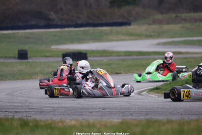 KA100 — 28/02 & 01/03/2026 : 1ère manche du Championnat du Sud 2026 à Aigues-Vives (photos Stéphane Agnus) 2026 — karting
