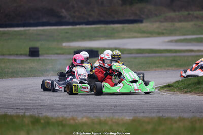 KA100 — 28/02 & 01/03/2026 : 1ère manche du Championnat du Sud 2026 à Aigues-Vives (photos Stéphane Agnus) 2026 — karting