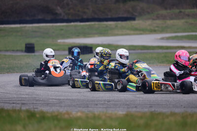 KA100 — 28/02 & 01/03/2026 : 1ère manche du Championnat du Sud 2026 à Aigues-Vives (photos Stéphane Agnus) 2026 — karting