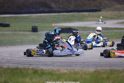 KA100 — 28/02 & 01/03/2026 : 1ère manche du Championnat du Sud 2026 à Aigues-Vives (photos Stéphane Agnus) 2026 — karting
