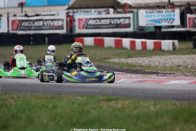 Dayan SERANO — 28/02 & 01/03/2026 : 1ère manche du Championnat du Sud 2026 à Aigues-Vives (photos Stéphane Agnus) 2026 — karting