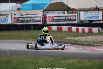 KA100 — 28/02 & 01/03/2026 : 1ère manche du Championnat du Sud 2026 à Aigues-Vives (photos Stéphane Agnus) 2026 — karting