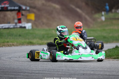 KA100 — 28/02 & 01/03/2026 : 1ère manche du Championnat du Sud 2026 à Aigues-Vives (photos Stéphane Agnus) 2026 — karting