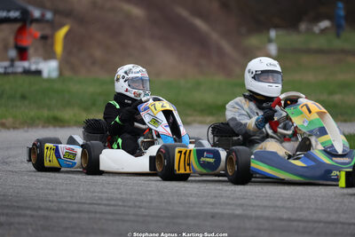 KA100 — 28/02 & 01/03/2026 : 1ère manche du Championnat du Sud 2026 à Aigues-Vives (photos Stéphane Agnus) 2026 — karting