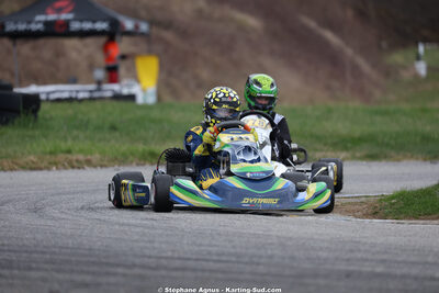Dayan SERANO — 28/02 & 01/03/2026 : 1ère manche du Championnat du Sud 2026 à Aigues-Vives (photos Stéphane Agnus) 2026 — karting