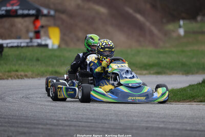 Dayan SERANO — 28/02 & 01/03/2026 : 1ère manche du Championnat du Sud 2026 à Aigues-Vives (photos Stéphane Agnus) 2026 — karting