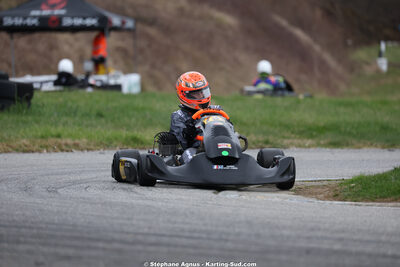 KA100 — 28/02 & 01/03/2026 : 1ère manche du Championnat du Sud 2026 à Aigues-Vives (photos Stéphane Agnus) 2026 — karting