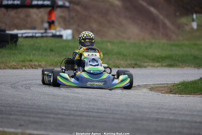 Dayan SERANO — 28/02 & 01/03/2026 : 1ère manche du Championnat du Sud 2026 à Aigues-Vives (photos Stéphane Agnus) 2026 — karting
