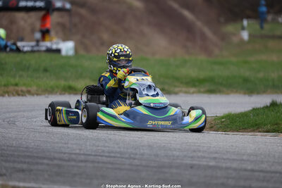 Dayan SERANO — 28/02 & 01/03/2026 : 1ère manche du Championnat du Sud 2026 à Aigues-Vives (photos Stéphane Agnus) 2026 — karting