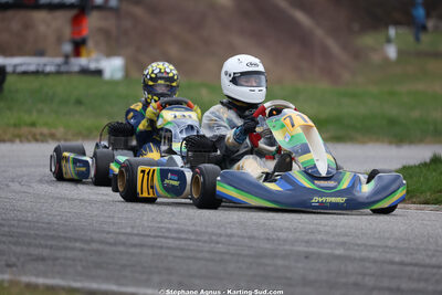 KA100 — 28/02 & 01/03/2026 : 1ère manche du Championnat du Sud 2026 à Aigues-Vives (photos Stéphane Agnus) 2026 — karting