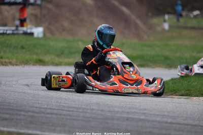KA100 — 28/02 & 01/03/2026 : 1ère manche du Championnat du Sud 2026 à Aigues-Vives (photos Stéphane Agnus) 2026 — karting
