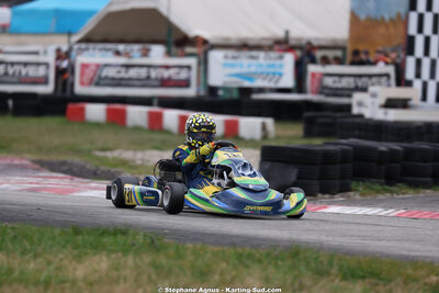 Dayan SERANO — 28/02 & 01/03/2026 : 1ère manche du Championnat du Sud 2026 à Aigues-Vives (photos Stéphane Agnus) 2026 — karting