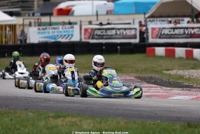 KA100 — 28/02 & 01/03/2026 : 1ère manche du Championnat du Sud 2026 à Aigues-Vives (photos Stéphane Agnus) 2026 — karting