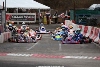 Gabriel GERDIL — 28/02 & 01/03/2026 : 1ère manche du Championnat du Sud 2026 à Aigues-Vives (photos Stéphane Agnus) 2026 — karting