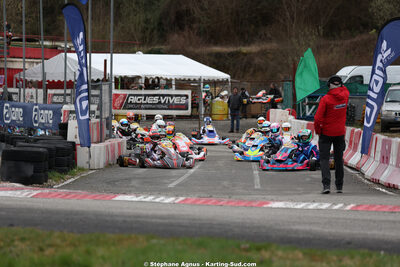 Nationale — 28/02 & 01/03/2026 : 1ère manche du Championnat du Sud 2026 à Aigues-Vives (photos Stéphane Agnus) 2026 — karting