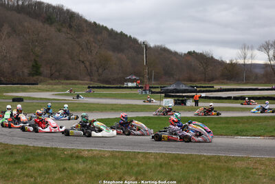Nationale — 28/02 & 01/03/2026 : 1ère manche du Championnat du Sud 2026 à Aigues-Vives (photos Stéphane Agnus) 2026 — karting