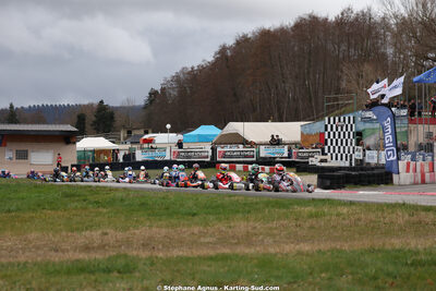 Nationale — 28/02 & 01/03/2026 : 1ère manche du Championnat du Sud 2026 à Aigues-Vives (photos Stéphane Agnus) 2026 — karting