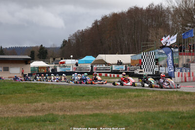 Nationale — 28/02 & 01/03/2026 : 1ère manche du Championnat du Sud 2026 à Aigues-Vives (photos Stéphane Agnus) 2026 — karting
