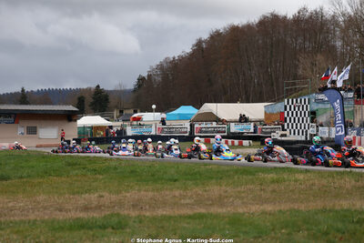 Nationale — 28/02 & 01/03/2026 : 1ère manche du Championnat du Sud 2026 à Aigues-Vives (photos Stéphane Agnus) 2026 — karting